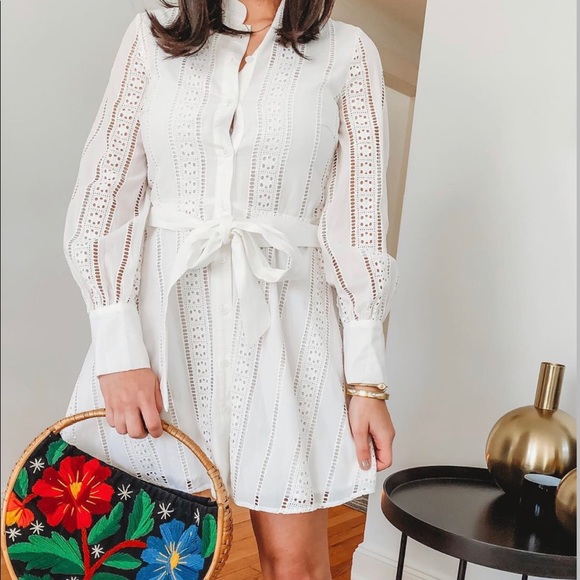 Zara Dresses & Skirts - Zara Embroidered Mini Dress
